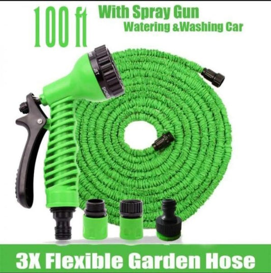 Magic Hose Pipe 100 Ft | Flexible & Durable Garden Hose
