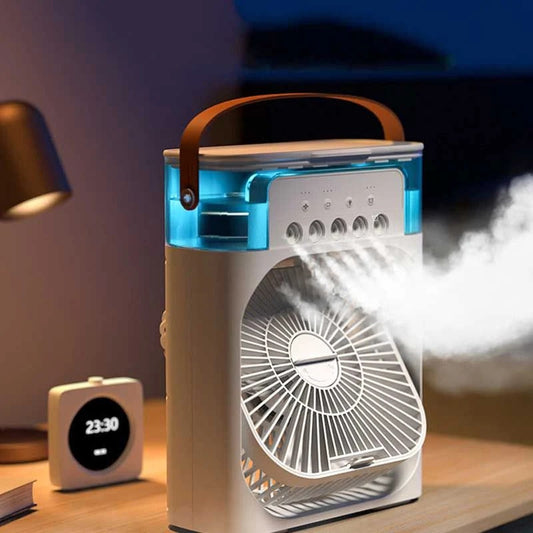 Portable USB Air Conditioner Fan with Humidifier